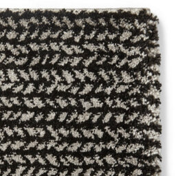Grey/black Geometric Modern Handmade Rug For Living Room Bedroom And Dining Room-120Cm X 170Cm - thumbnail 4
