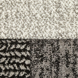 Grey/black Geometric Modern Handmade Rug For Living Room Bedroom And Dining Room-120Cm X 170Cm - thumbnail 2