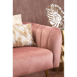Orsina Grey And Natural Faux Fur Square Cushion, Luxe Ombre Design With Feather Filler, Soft Faux-Suede Reverse - thumbnail 6