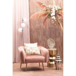 Orsina Grey And Natural Faux Fur Square Cushion, Luxe Ombre Design With Feather Filler, Soft Faux-Suede Reverse - thumbnail 5