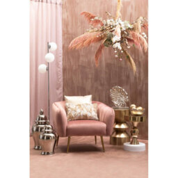 Orsina Grey And Natural Faux Fur Square Cushion, Luxe Ombre Design With Feather Filler, Soft Faux-Suede Reverse - thumbnail 4