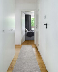 RugsX Modern Runner Tuls 51248 Structural, Melange Grey 70 Cm 70X210 Cm - thumbnail 3
