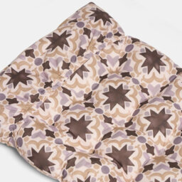 Ohs Tiles Print Gravity Chair Seat Cushion Outdoor Garden Water Resistant - thumbnail 5