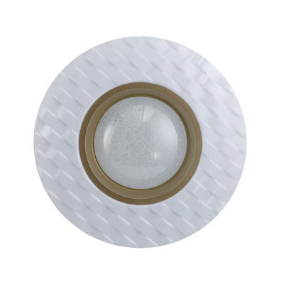 Luminosa Lighting Luminosa Bumi 48Cm Flush Ceiling Light White 4000K Neutral White - image 1