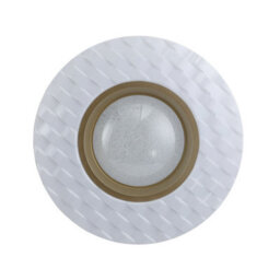 Luminosa Lighting Luminosa Bumi 48Cm Flush Ceiling Light White 4000K Neutral White - thumbnail 1