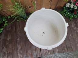 Fluted Design Sandstone Garden Urn - thumbnail 4
