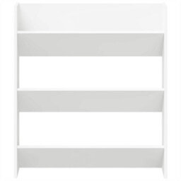Vidaxl Wall Shoe Cabinet White 80X18X90 Cm Engineered Wood - thumbnail 5