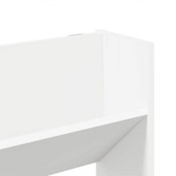 Vidaxl Wall Shoe Cabinet White 80X18X90 Cm Engineered Wood - thumbnail 8