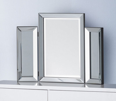 Baritone Folding Dressing Table Mirror - image 1