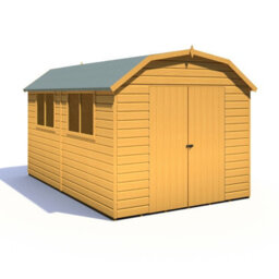 Shire Barn 12X8 Dd Premium Sheds - L257.4 X W371.4 X H225.6 Cm - thumbnail 3