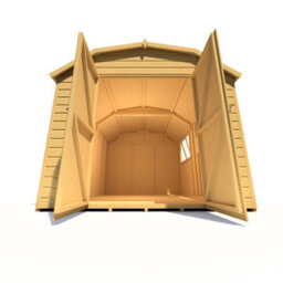 Shire Barn 12X8 Dd Premium Sheds - L257.4 X W371.4 X H225.6 Cm - thumbnail 5