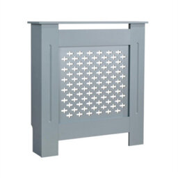 Grey Small Radiator Cover Mdf Wooden Home Decorative