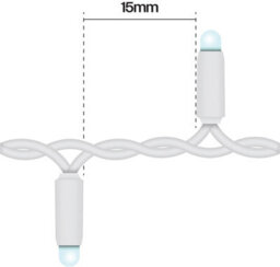 Eagle Connect Cluster Lights White Rubber Ip65 Rgb 40M - thumbnail 3