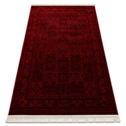 RugsX Orient 5365 Carpet Burgundy Black Frame, Oriental, With Fringes 150X230 Cm - thumbnail 4