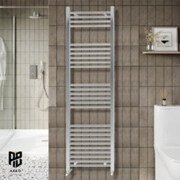 ARKO BATHROOM Arko Towel Radiator, Heated Towel Rails,wall Mounted Ladder Radiators 600X1600mm,chrome - thumbnail 7