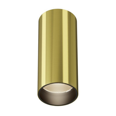Luminosa Lighting Luminosa Focus Led Surface Mounted Downlight Brass 3000K 900Lm - image 1