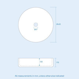 Nes Home 600mm Matte Grey Freestanding Vanity Unit With Round Bowl Basin - thumbnail 7
