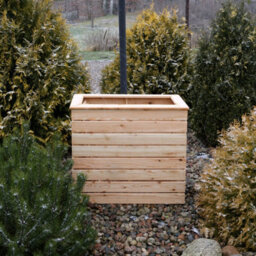 Shire Pia Larch Timber Deep Trough L 80 X W 40 X H 80 Cm - thumbnail 3