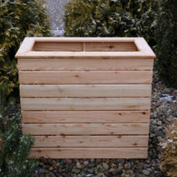 Shire Pia Larch Timber Deep Trough L 80 X W 40 X H 80 Cm - thumbnail 4