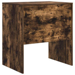 Berkfield Writing Desk Smoked Oak Engineered Wood 70 X 50 X 76 Cm - thumbnail 6