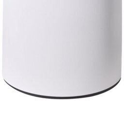 Wyld And Coco Glamour Style Side Table - Round White And Gold Metal Tray Top, 45Cm. - thumbnail 5