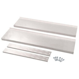 Berkfield 2-Tier Floating Wall Shelf Stainless Steel 120X30 Cm - thumbnail 5