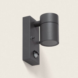 Edit Stone Outdoor Wall Light With Pir Sensor Anthracite - thumbnail 2