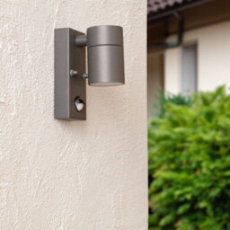 Edit Stone Outdoor Wall Light With Pir Sensor Anthracite - thumbnail 3