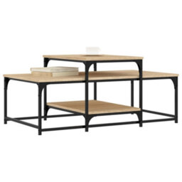 Berkfield Coffee Table Sonoma Oak 102X60X45 Cm Engineered Wood - thumbnail 3