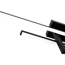 Eglo Trepiliano Aluminium & Steel Black Modern Led Linear Ceiling Light - thumbnail 3