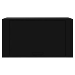Berkfield Modern Wall-Mounted Shoe Cabinet Black 70X35X38 Cm Engineered Wood - thumbnail 5
