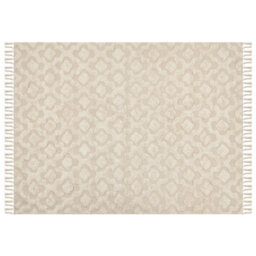 Beliani Rug Aksaray Beige 160 X 230 Cm Cotton - thumbnail 4