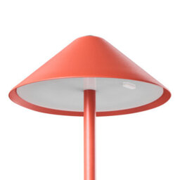 Wyld And Coco Aurora Wireless Table Lamp Red Metal Usb-C Rechargeable - Portable Touch-Dimmable Led Lamp, 3 Colour Temperatures - thumbnail 5