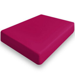 Ameha Plain Fitted Sheet 25Cm Deep Pocket- Breathable Wrinkle Resistant Microfiber Bed Sheet Easy Care Pink King (152X200Cm) - thumbnail 9