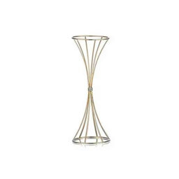 2Pcs Gold Iron Flower Vases  Wedding Or Home Decor Table Centerpieces - thumbnail 4