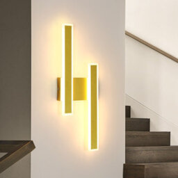 Pheashine Elegant Rectangle Wall Light 3000K Warm 32W For Living Room Bedroom Corridor - thumbnail 2