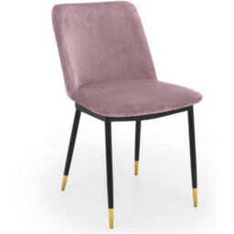 Ashfield Round Table & 4 Delaunay Pink Chairs - thumbnail 3
