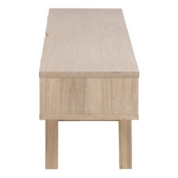 Furniture To Go A-Line Tv Unit With 2 Drawers In White Oak - thumbnail 3