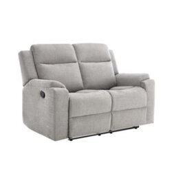 More4Homes Orka 1+2 Seater Fabric Manual Recliner Sofa Set Grey - thumbnail 2