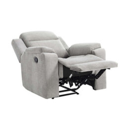 More4Homes Orka 1+2 Seater Fabric Manual Recliner Sofa Set Grey - thumbnail 7
