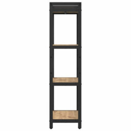 Berkfield Bookcase Artisan Oak 40 X 30 X 118 Cm Engineered Wood - thumbnail 6