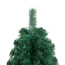 Berkfield Artificial Half Christmas Tree With Stand Green 180 Cm Pvc - thumbnail 5