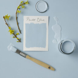 Rust-Oleum Powder Blue Matt Bathroom Wood & Cabinet Paint 750Ml - thumbnail 4