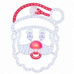 Led Twinkle Santa Christmas Window Light 340mm Mains Operated With Timer - thumbnail 2