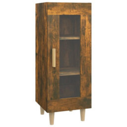 Vidaxl Sideboard Smoked Oak 34.5X34X90 Cm Engineered Wood - thumbnail 2