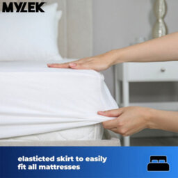 Mylek Electric Blanket Super King Size Bed Premium Fleece Underblanket Dual Control With Elasticated Skirt - thumbnail 8