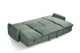 Beehive Furniture Marlowe - U-Shaped Corner Sofa Bed - Green Upholstered Large Family Couch Setup Included Built To Last - thumbnail 4