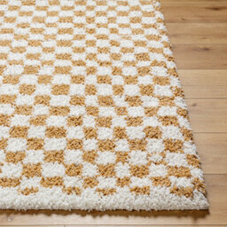 Livabliss Birmingham-Modern Black Grey Brown Checkered Soft Plush Pile Living Dining Bedroom Rug 200 X 275 Cm Easy Care, Non Shedding - thumbnail 5