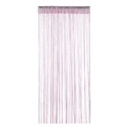 Neel Blue String Curtains Glitter Fringe Panel Fly Screen Doorway Tassel Curatin, 200Cm X 90Cm - Pink - thumbnail 3