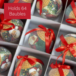 The Christmas Workshop Bauble And Decoration Storage Bag - Huge Capacity - Holds 64 Baubles - Keep Safe And Protects From Damage - thumbnail 5